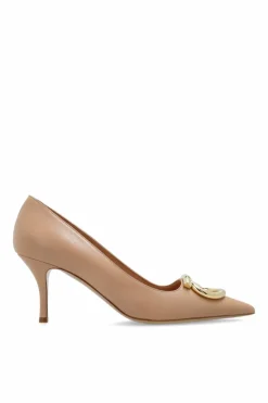FERRAGAMO beżowy Buty na obcasie `Lara`