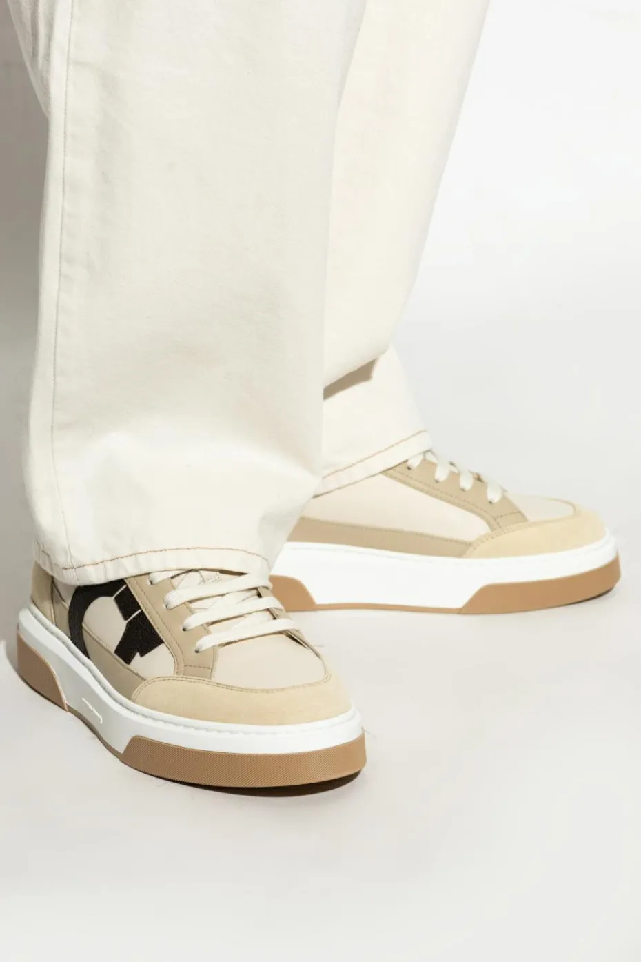 FERRAGAMO beżowy Buty sportowe `Cassina`