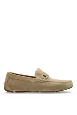 FERRAGAMO beżowy Skórzane buty `Byte`
