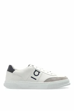 FERRAGAMO BIAŁY Buty sportowe `Alaska`