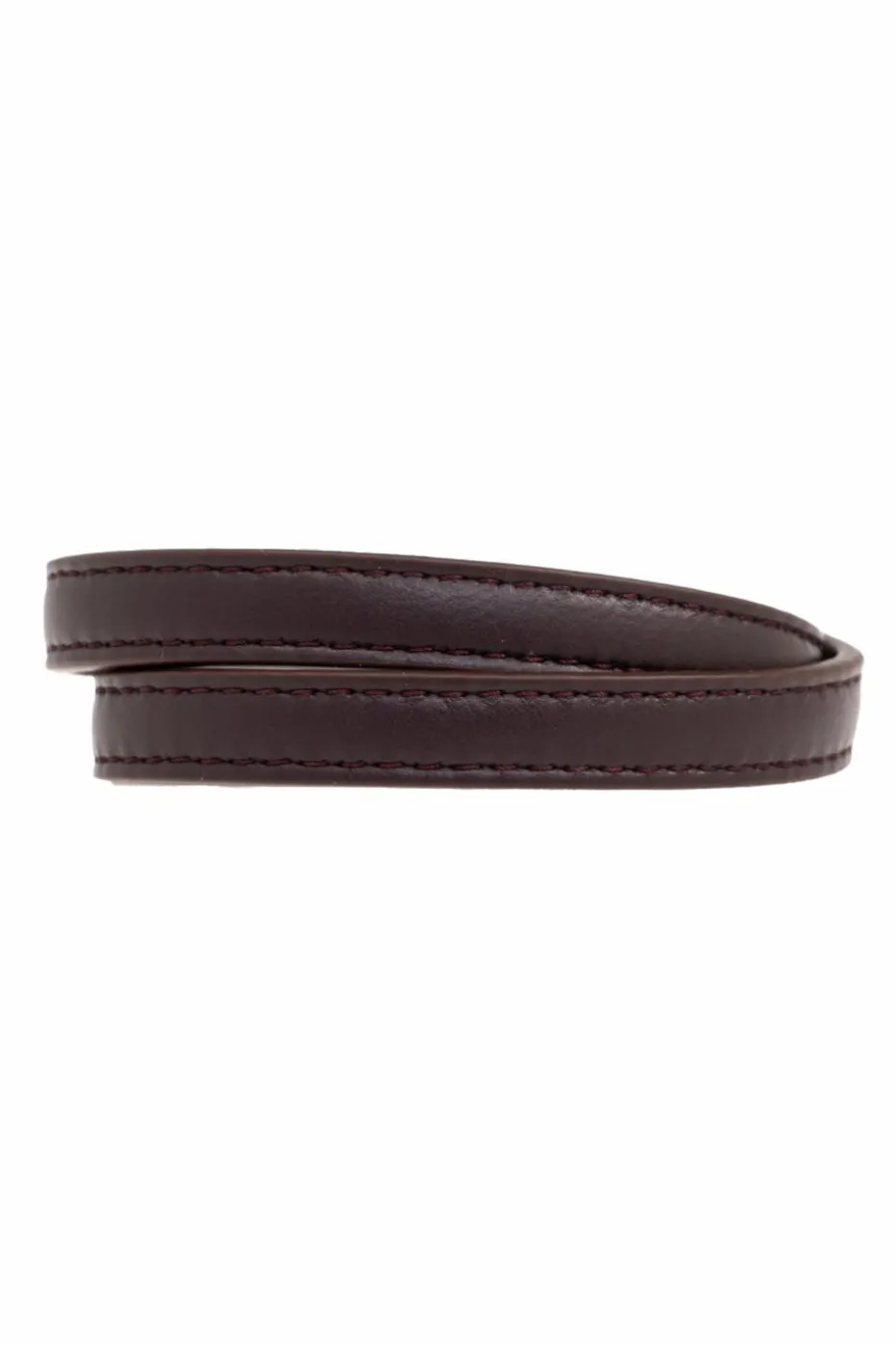 FERRAGAMO BORDO Skórzana bransoleta