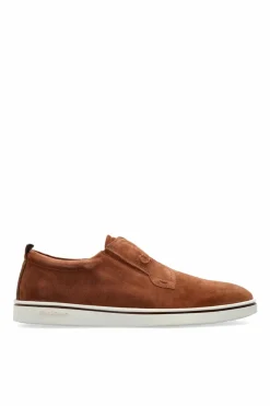 FERRAGAMO BRĄZOWY Buty `Alfie`