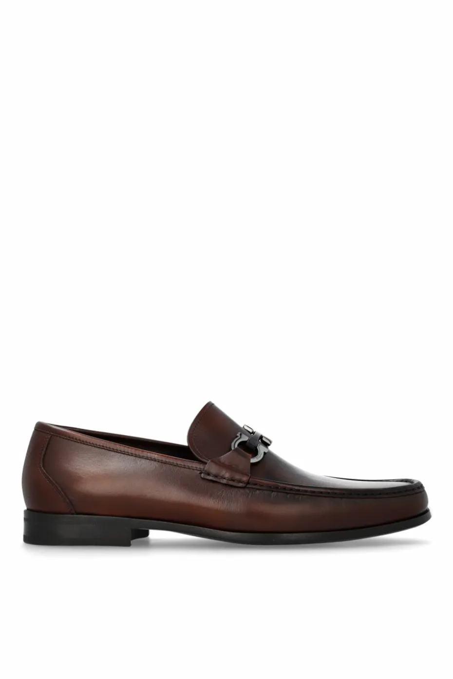 FERRAGAMO BRĄZOWY Buty `Grandioso2` typu `loafers`