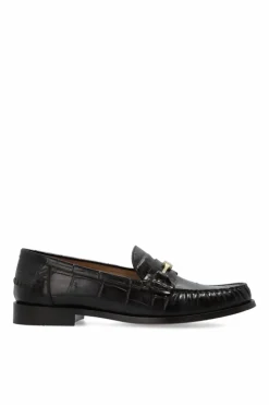 FERRAGAMO BRĄZOWY Buty `Harry` typu `loafers`