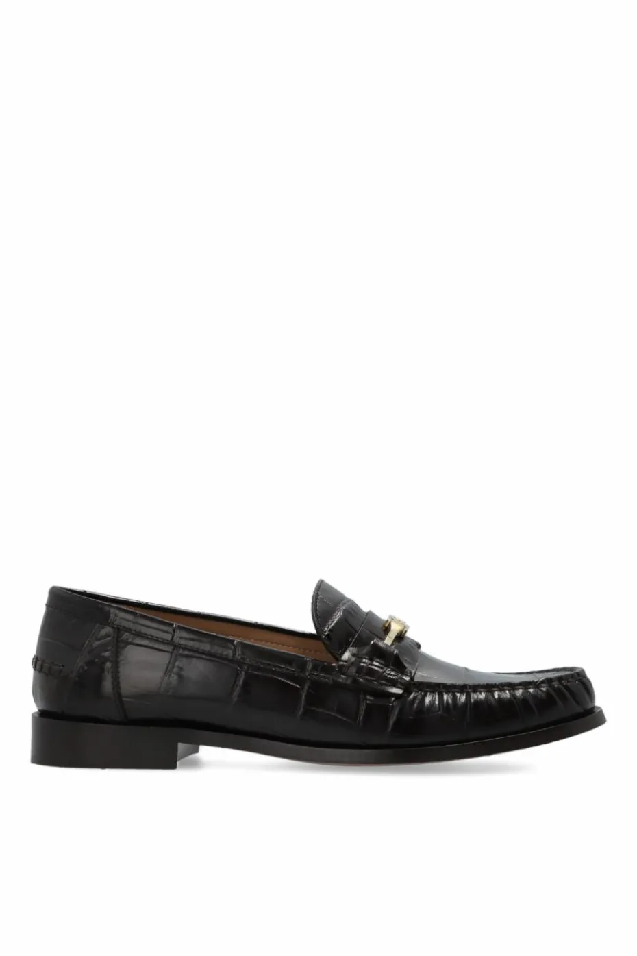 FERRAGAMO BRĄZOWY Buty `Harry` typu `loafers`
