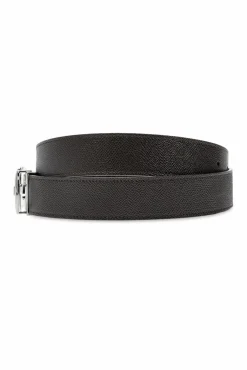 FERRAGAMO BRĄZOWY Dwustronny pasek