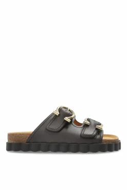 FERRAGAMO BRĄZOWY Klapki `Kapalua`