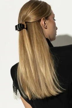 FERRAGAMO BRĄZOWY Spinka do włosów