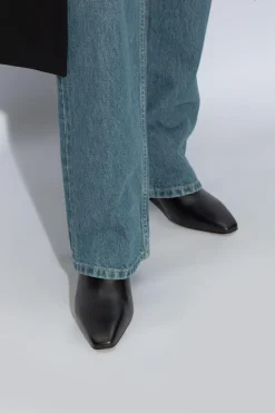 FERRAGAMO CZARNY Botki ‘Rol’