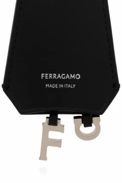 FERRAGAMO CZARNY Brelok do kluczy