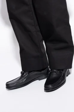 FERRAGAMO CZARNY Buty `Alain` typu `loafers`