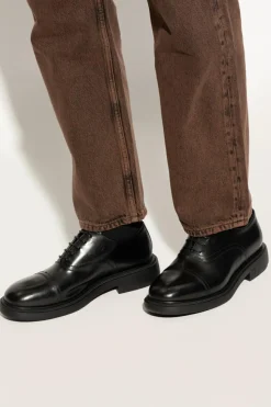 FERRAGAMO CZARNY Buty `Camden`