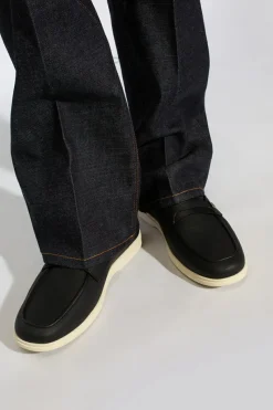 FERRAGAMO CZARNY Buty ‘Drame’ typu ‘loafers’