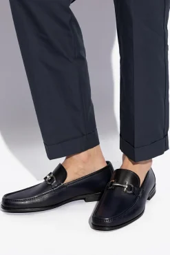 FERRAGAMO CZARNY Buty ‘Grandioso2’
