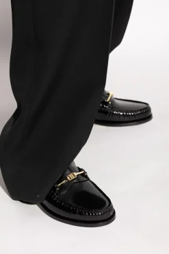 FERRAGAMO CZARNY Buty `Harry` typu `loafers`