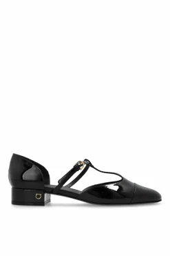 FERRAGAMO CZARNY Buty `Linette`