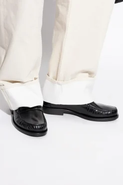 FERRAGAMO CZARNY Buty typu `loafers`