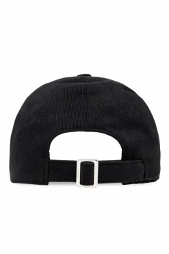 FERRAGAMO CZARNY Czapka z daszkiem
