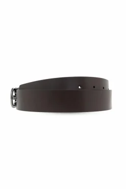 FERRAGAMO CZARNY Dwustronny pasek