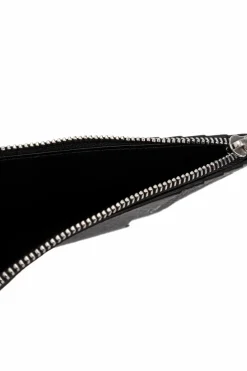 FERRAGAMO CZARNY Etui na karty