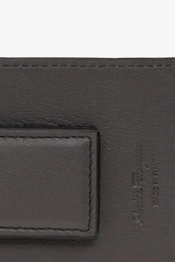 FERRAGAMO CZARNY Etui na karty