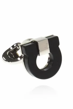 FERRAGAMO CZARNY Spinki do mankietów
