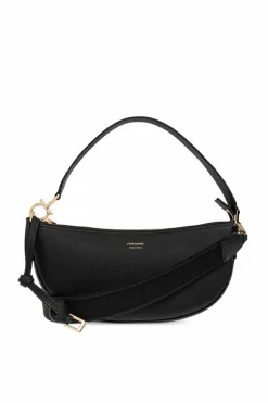 FERRAGAMO CZARNY Torba na ramię rozmiar `XS`
