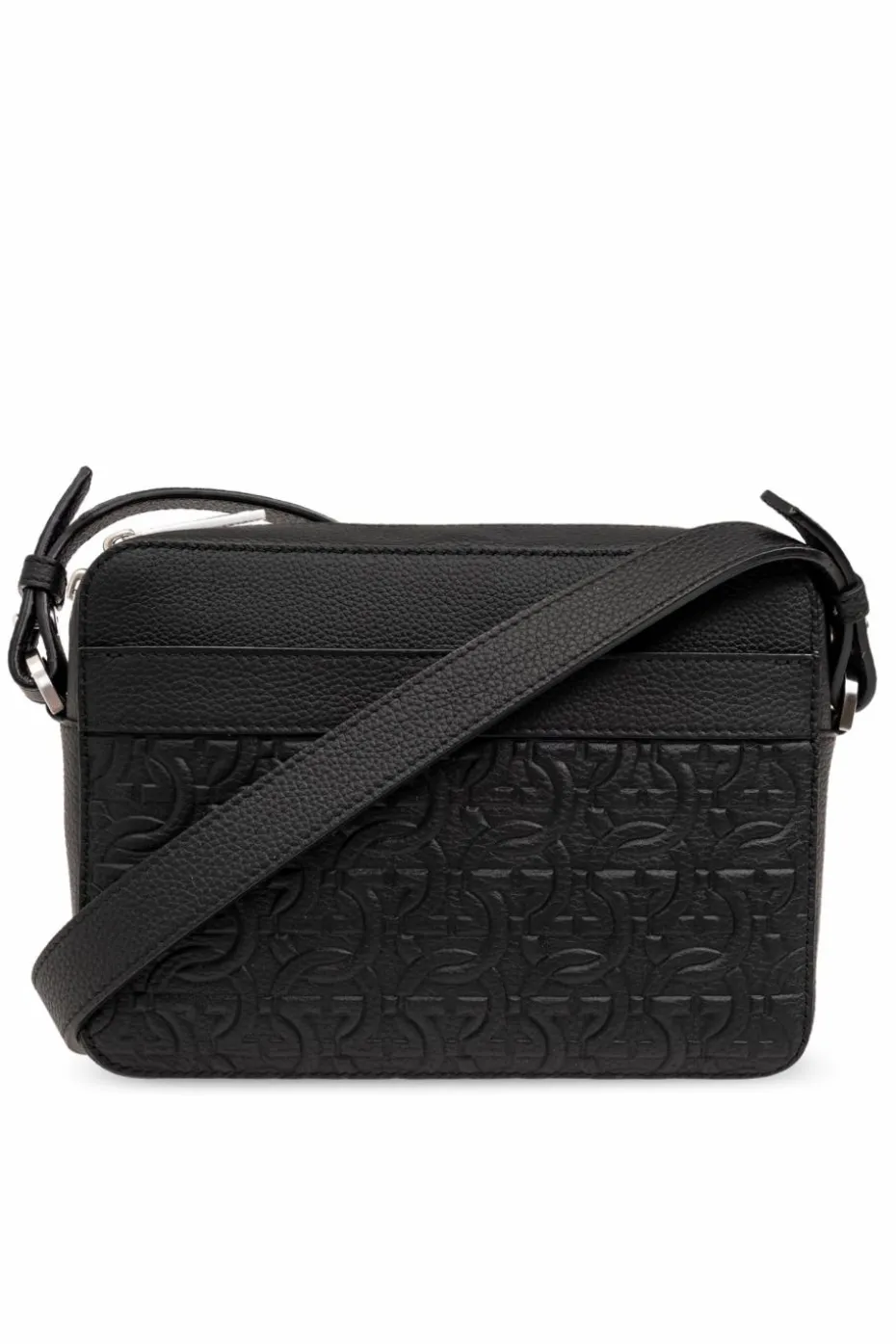 FERRAGAMO CZARNY Torba na ramię ‘Tra’