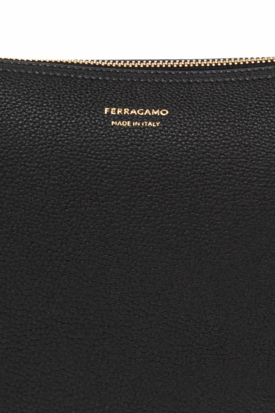 FERRAGAMO CZARNY Torba na ramię `Smile Medium`