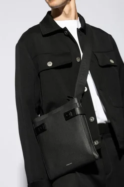 FERRAGAMO CZARNY Torba na ramię `Twins`