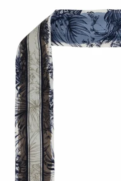 FERRAGAMO MULTIKOLOR Jedwabna apaszka