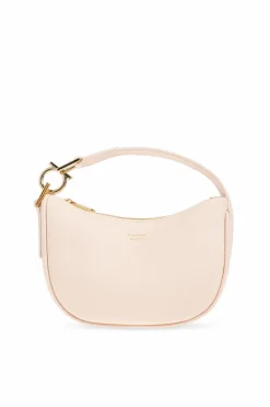 FERRAGAMO RÓŻOWY Skórzana torba do ręki