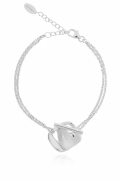 FERRAGAMO SREBRNY Srebrna bransoleta