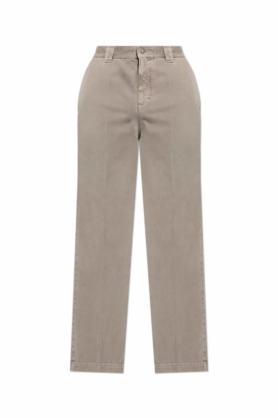 FERRAGAMO SZARY Jeansy z prostymi nogawkami