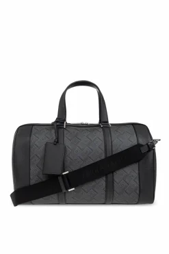 FERRAGAMO SZARY Torba podręczna