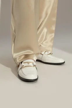 Furla BIAŁY Buty `Novola` typu `loafers`