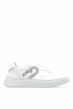 Furla BIAŁY Buty sportowe z logo