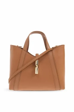 Furla BRĄZOWY Torba do ręki `Goccia Small`