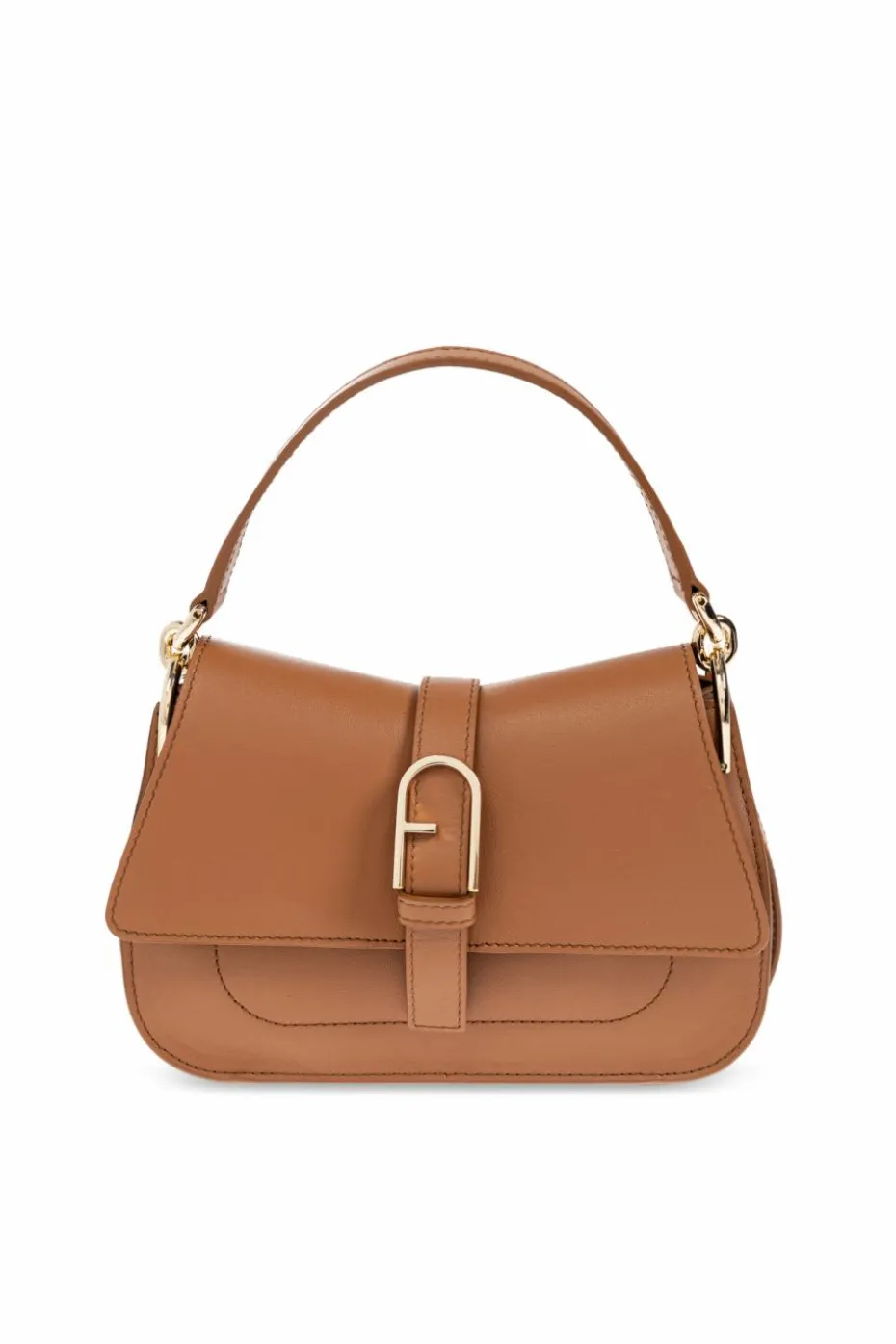 Furla BRĄZOWY Torba do ręki `Flow Mini`