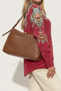 Furla BRĄZOWY Torba na ramię `Sfera Soft Large`