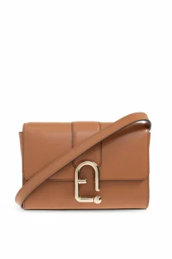 Furla BRĄZOWY Torba na ramię `Urban Small`
