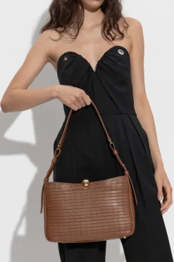 Furla BRĄZOWY Torba na ramię `Sfera Soft Medium`