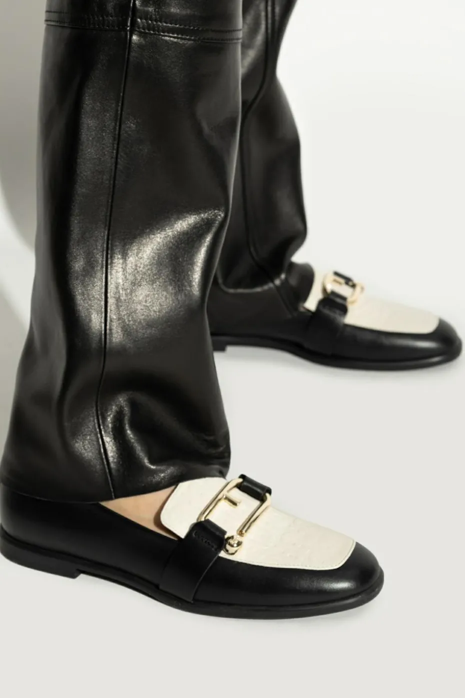 Furla CZARNY Buty `Nuvola` typu `loafers`