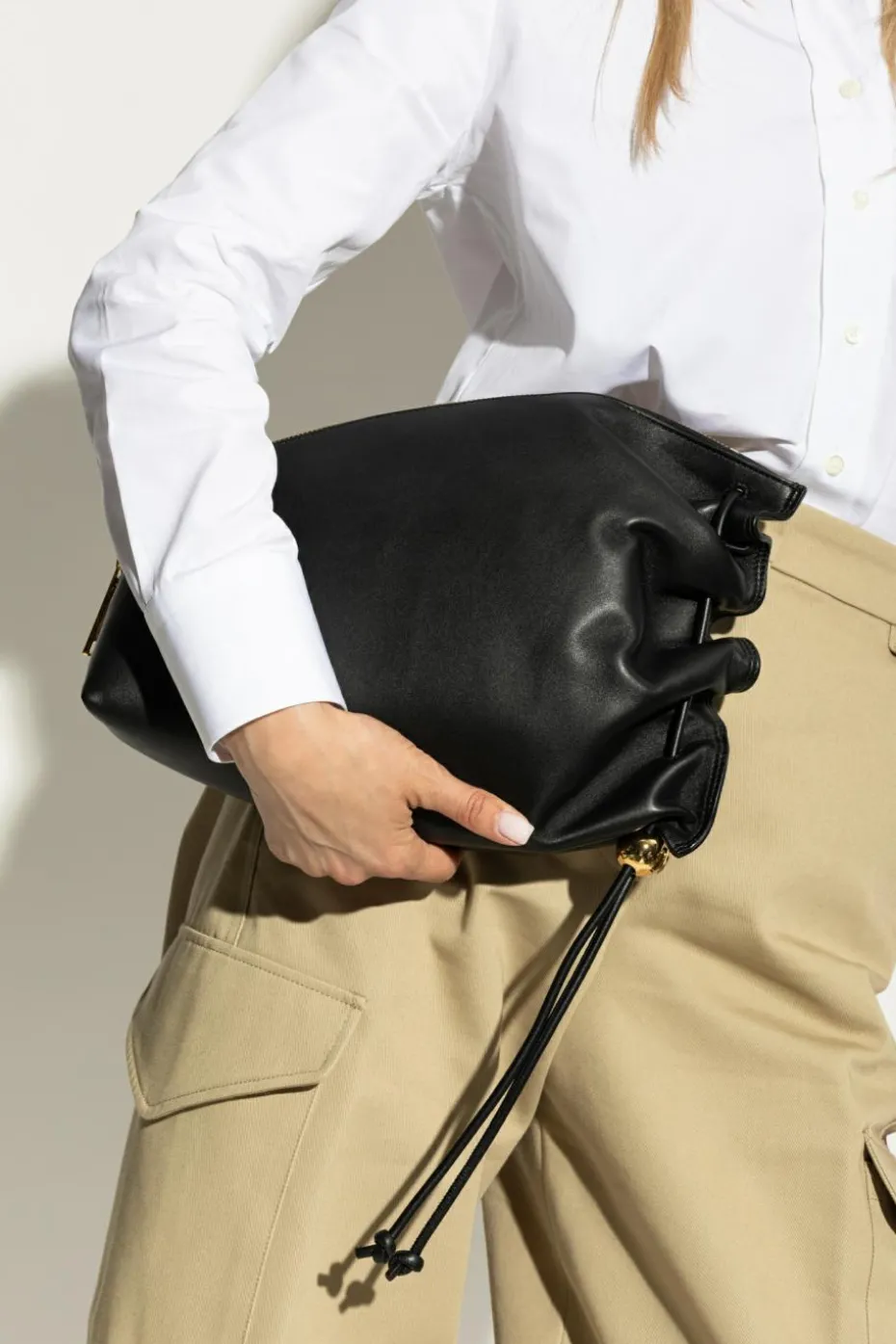 Furla CZARNY Torba do ręki `Daisy Mediuml`
