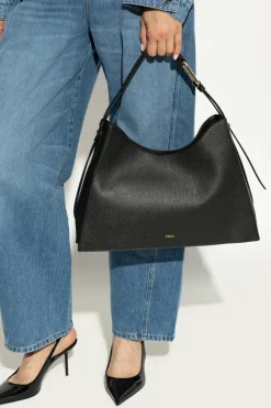 Furla CZARNY Torba na ramię `Nuvola Large`