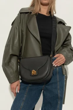 Furla CZARNY Torba na ramię `Lotus Small`