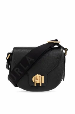 Furla CZARNY Torba na ramię `Lotus Mini`
