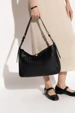 Furla CZARNY Torba na ramię `Sfera Soft Large`