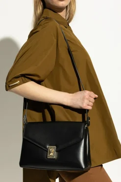 Furla CZARNY Torba na ramię `Meridiana Medium`