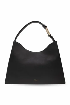 Furla CZARNY Torba ‘Nuvola Large’ typu ‘hobo’